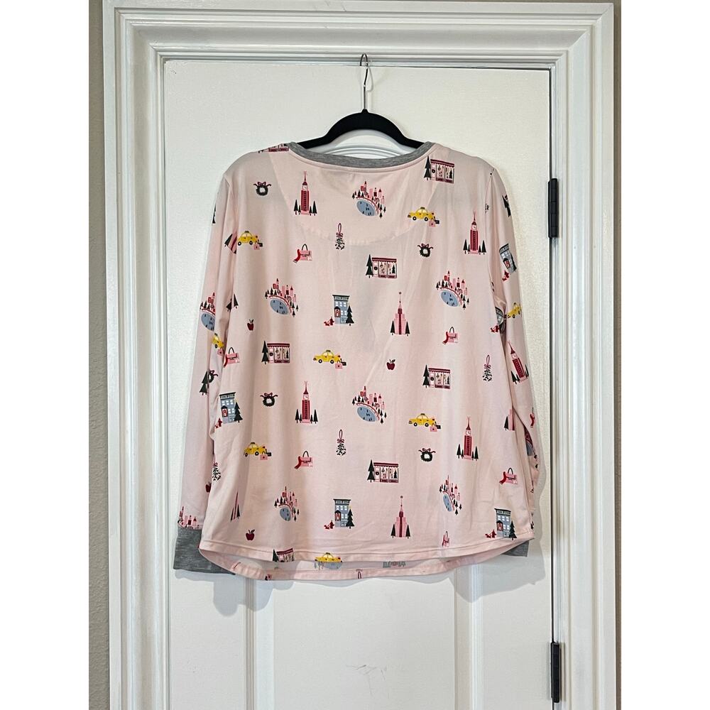 kate spade Women’s Pajama Top Shirt Rayon/Spandex  Size X Large - Picture 5 of 8